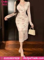 دريس صيفي طويل ورد