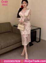 دريس صيفي طويل ورد