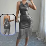 فستان صيفي قصير سواريه