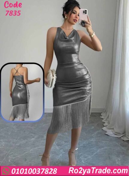 فستان صيفي قصير سواريه