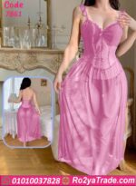 لانجري طويل شيفون