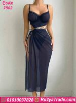 لانجري طويل شيفون