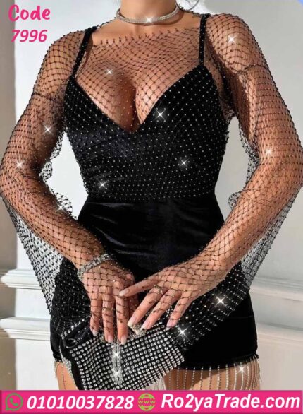 لانجري قصير أسود