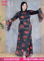 دريس صيفي طويل ورد