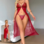 لانجري طويل دانتيل