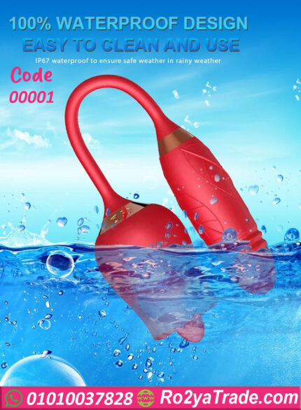 هزاز نسائي مزدوج قابل للشحن – Dual Vibrating Egg for Women