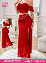 طقم ميني جيب شيفون