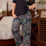 بيجامة حريمي صيفي بيج سايز