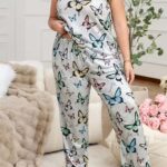 بيجامة حريمي صيفي حمالات بيج سايز