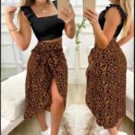 طقم ميني جيب حريمي