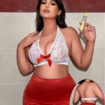 لانجري ميني جيب دانتيل