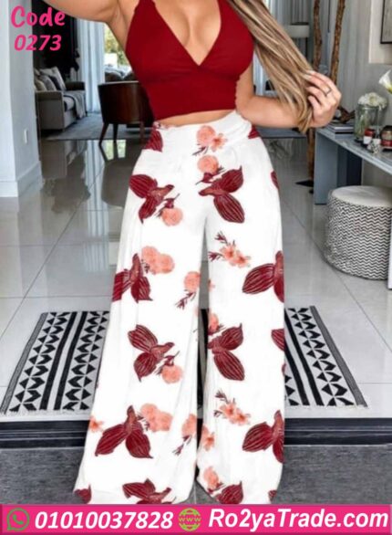 طقم بيجامة صيفي نسائي