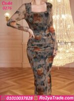 فستان صيفي طويل نسائي