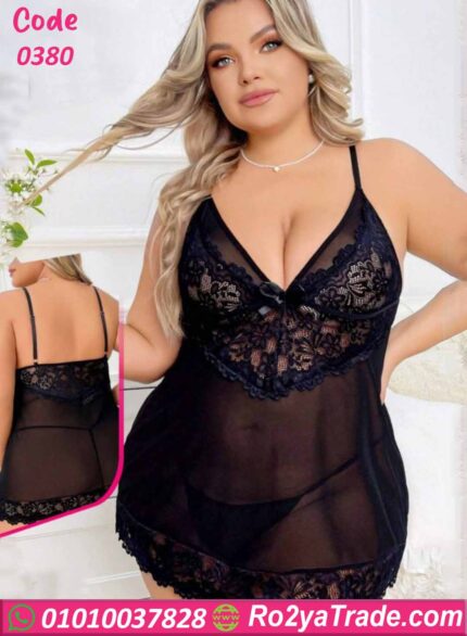 لانجري قصير دانتيل كود 0380