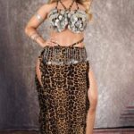 بدلة رقص شرقي بيج سايز كود 0445