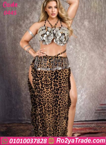 بدلة رقص شرقي بيج سايز كود 0445