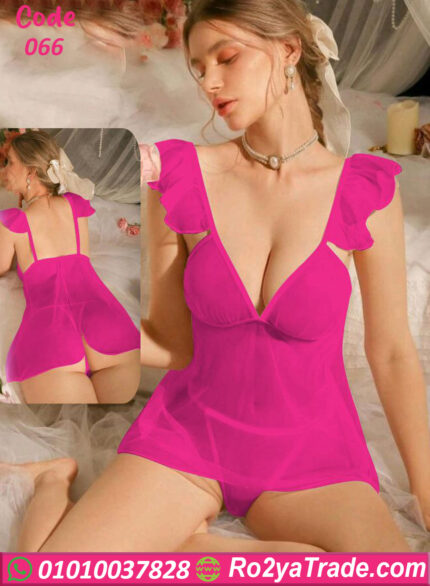 لانجري شفاف قصير