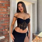 طقم ميني جيب دانتيل