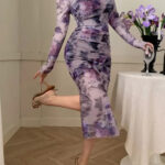 فستان صيفي طويل 1095