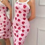 لانجري فراولة قصير 1111