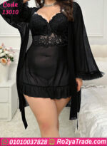 لانجري دانتيل مع روب 13010