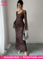 فستان تايجر طويل 13014