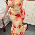 فستان صيفي بيج سايز