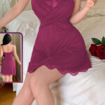 لانجري قصير دانتيل