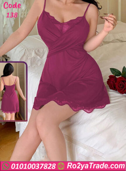 لانجري قصير دانتيل