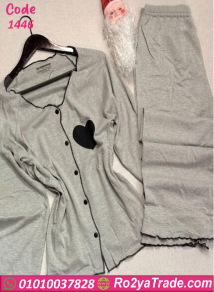 بيجامة حريمي قطن