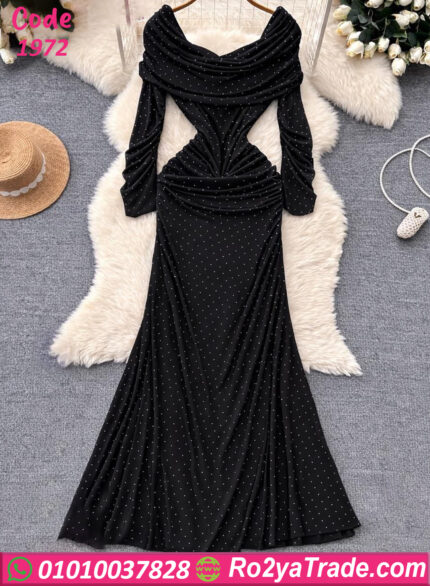 دريس حريمي شتوي طويل كود 1972