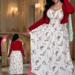 دريس حريمي صيفي طويل كود 1975