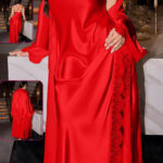 🎯 العنوان في Yoast (Focus Keyphrase) لانجري طويل ستان بالروب