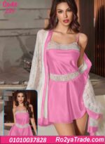 لانجري قصير مع روب دانتيل كود 239