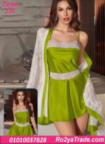 لانجري قصير مع روب دانتيل كود 239