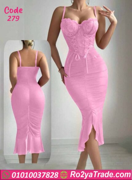 لانجري طويل دانتيل