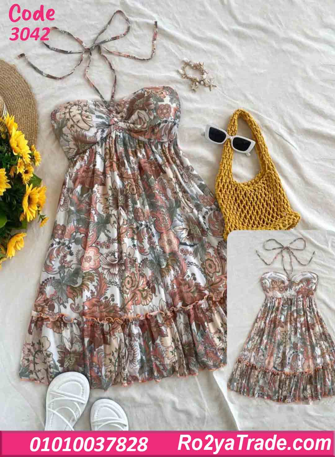 لانجري ورد صيفي قصير