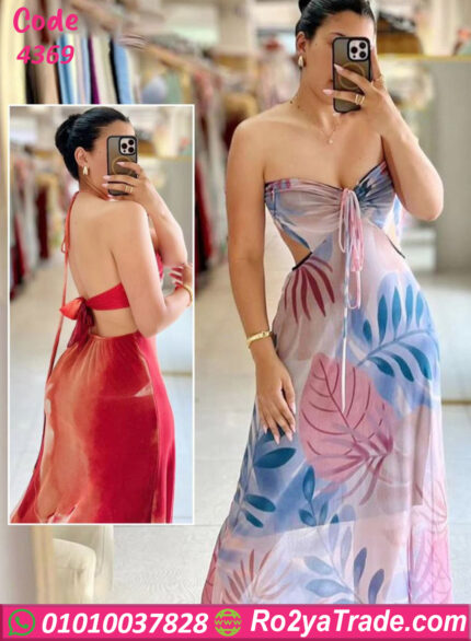 فستان صيفي طويل 4369