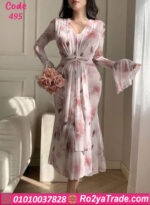 دريس صيفي طويل كود 495