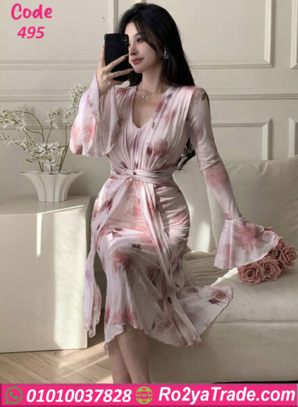 دريس صيفي طويل كود 495