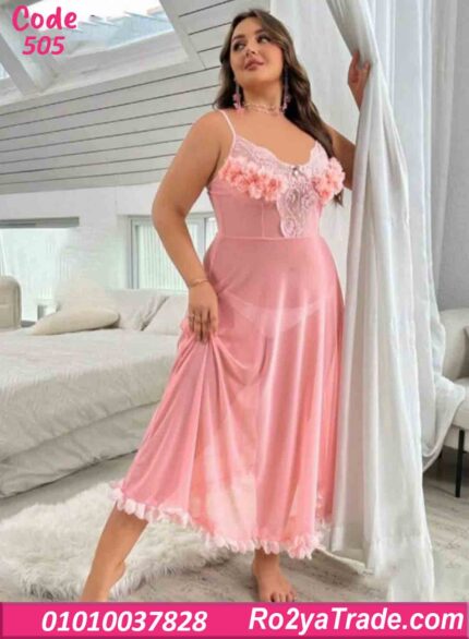 لانجري طويل شيفون كود 505