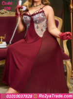 لانجري طويل مطرز كود 508