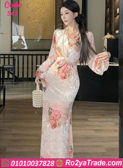 دريس شتوي طويل كود 541