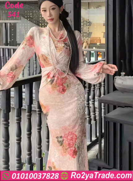 دريس شتوي طويل كود 541