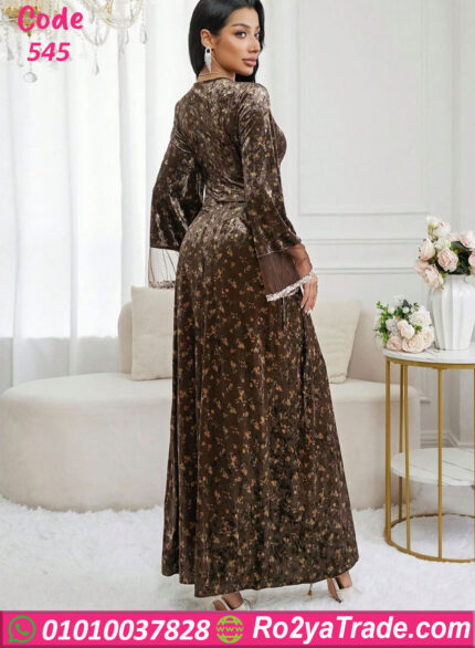 دريس شتوي طويل كود 545