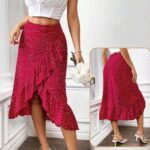 طقم ميني جيب حريمي 547