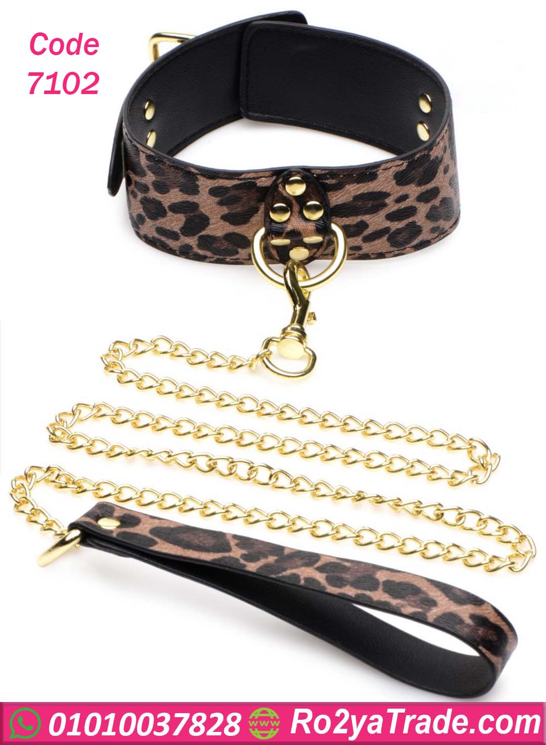 7102-4 طوق رقبة تايجر بسلسلة